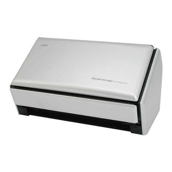 Fujitsu ScanSnap S1500 How To Use