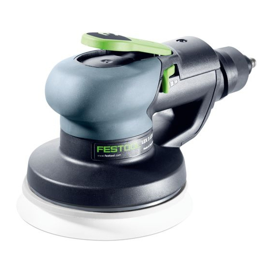 Festool LEX 3 125/3 Operating Manual