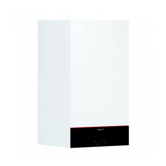 Viessmann Vitodens 100-W B1KF Series Installation And Service Instructions Manual