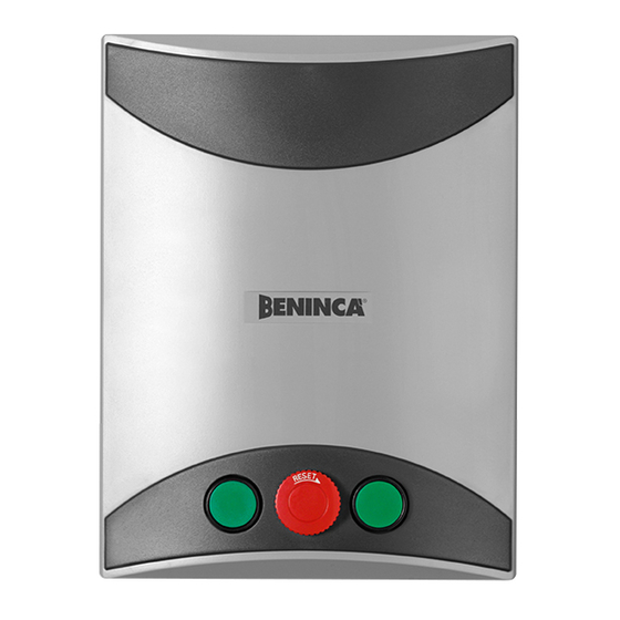 Beninca THINK-I Manual