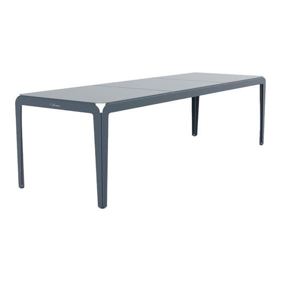 Weltevree BENDED TABLE 270 Product Manual