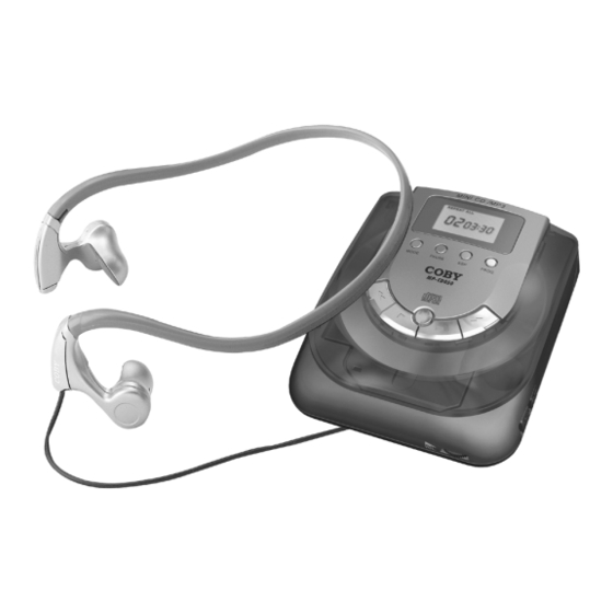 Coby MP-CD850 Instruction Manual