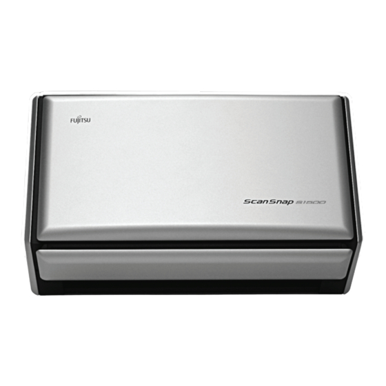 Fujitsu ScanSnap S1500 Specifications