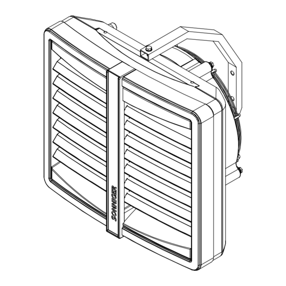 Sonniger HEATER CONDENS Operation And Maintenance Documentation
