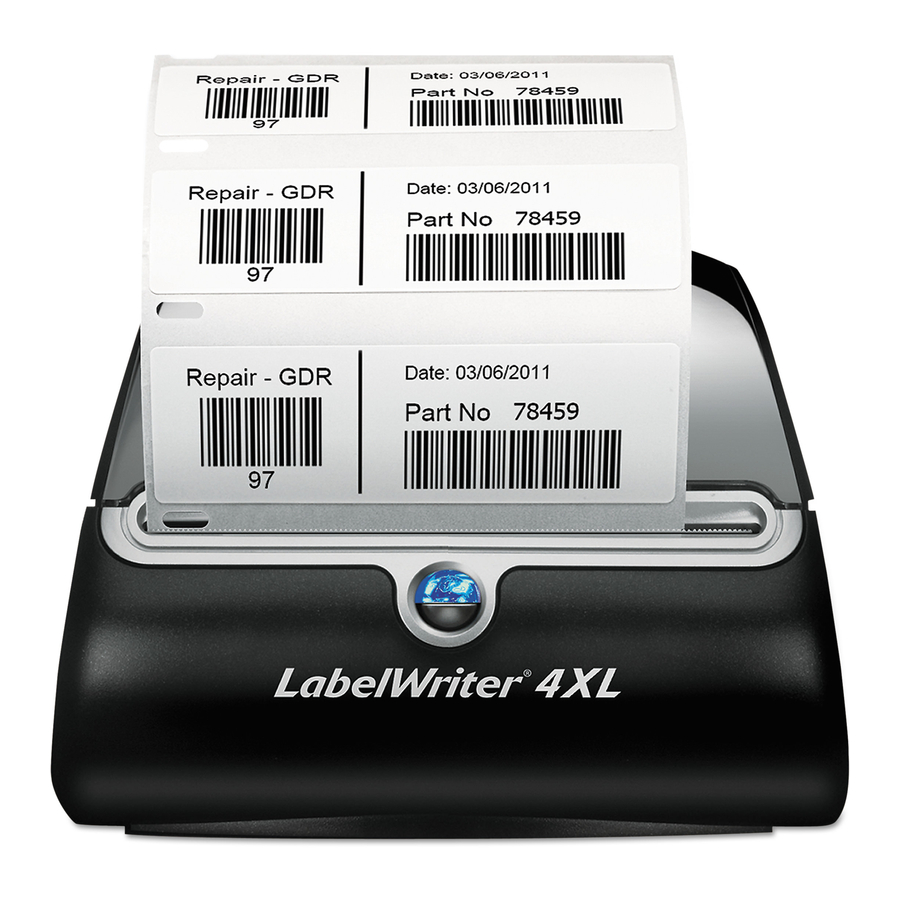 Dymo LabelWriter 450 Duo Label Printer Technical Reference Manual