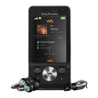 Sony Ericsson Walkman W910i User Manual