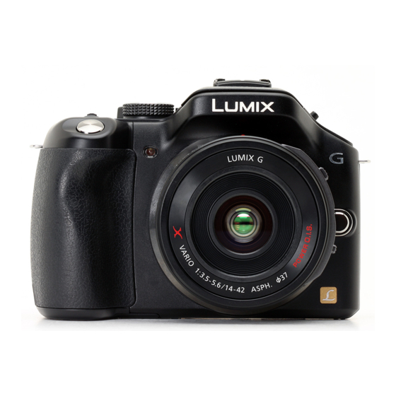 Panasonic Lumix DMC-G5X Basic Operating Instructions Manual