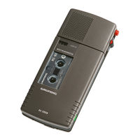 Grundig Dh 2028 microcassette Manual
