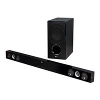 Lg SPEAKER SOUND BAR SHS36-D Manuals | ManualsLib