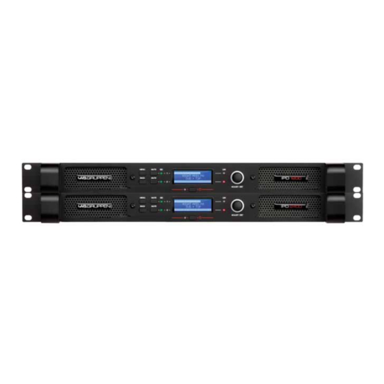 Lab.gruppen IPD SERIES Quick Start Manual