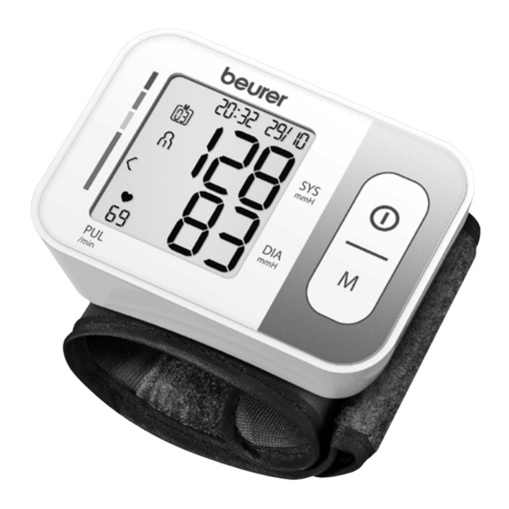 Beurer medical BC 28 Manual