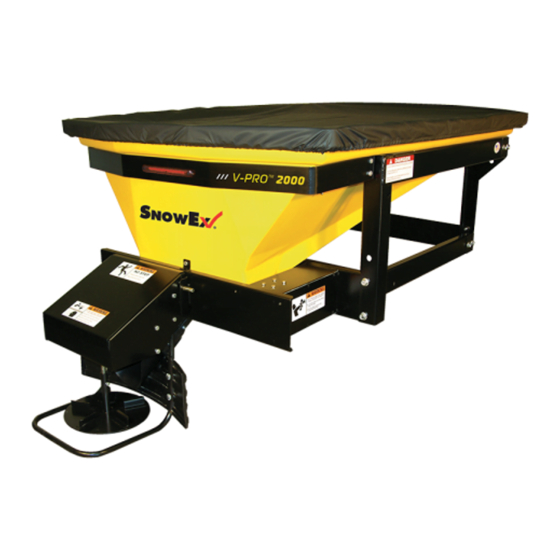 SnowEx V-Pro SP-2000 Owner's Manual