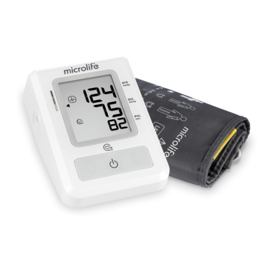 Microlife BP B2 Easy Manual