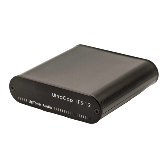 UpTone Audio UltraCap LPS-1.2 User Manual