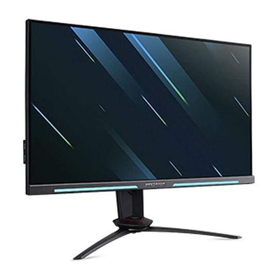 Acer XV272UKF User Manual