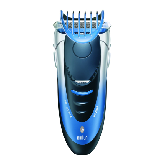 Braun CruZer3 2876 Manual