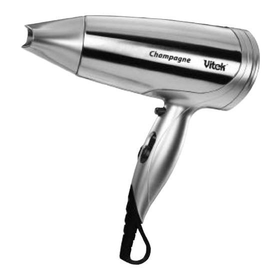 Vitek Champagne VT-1338 SR Manual Instruction