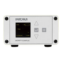 Sartorius BioPAT Flowplus Operating Instructions Manual