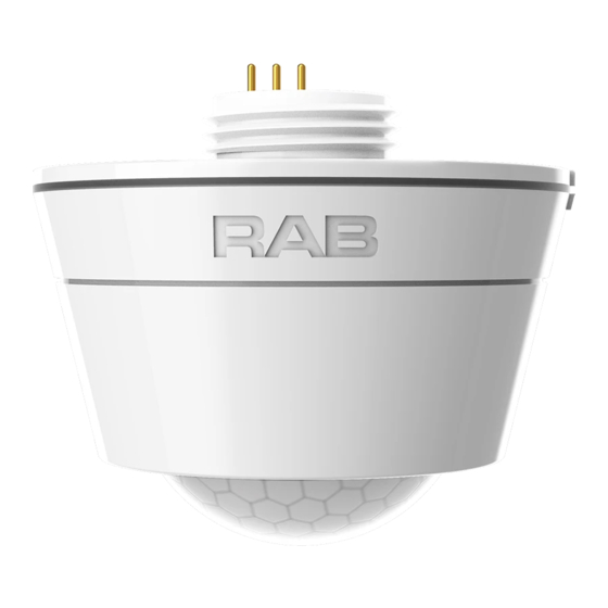 RAB Lightcloud PIR40/LCB Installation Instructions Manual