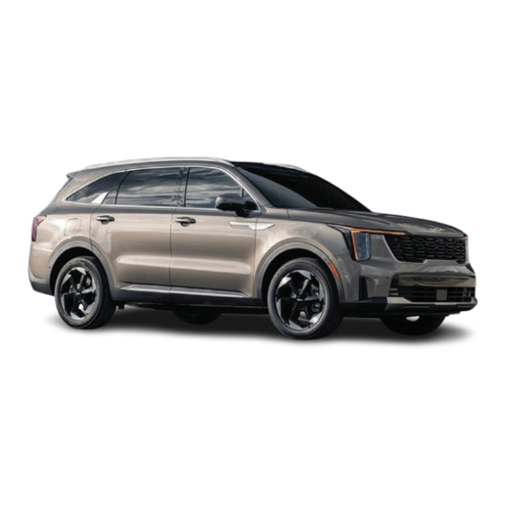Kia Sorento HEV 2025 Vehicle Feature Tips