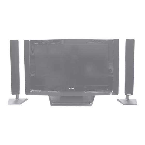 Sony KDL-26FA400 Manual