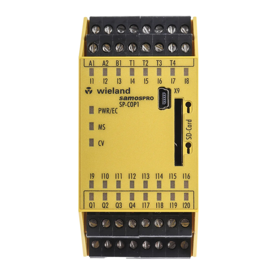 Wieland SP-EN-ETC Manual