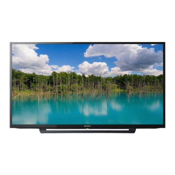 Sony Bravia KLV-40R352F Operating Instructions Manual