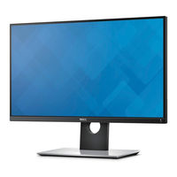 Dell UltraSharp UP2716D Quick Start Manual
