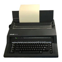 Olivetti 900X Operating Instructions Manual