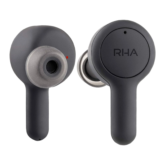 RHA TRUECONNECT User Manual