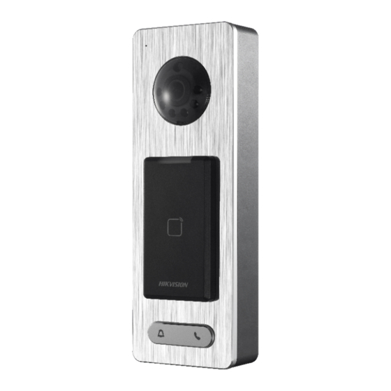 HIKVISION DS-K1T500 Quick Start Manual