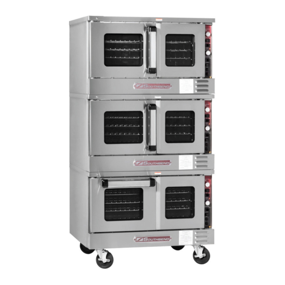 Southbend TruVection TVES/10SC Installation & Operation Manual