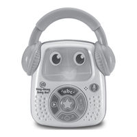 LeapFrog Sing-Along Song Bot Instruction Manual