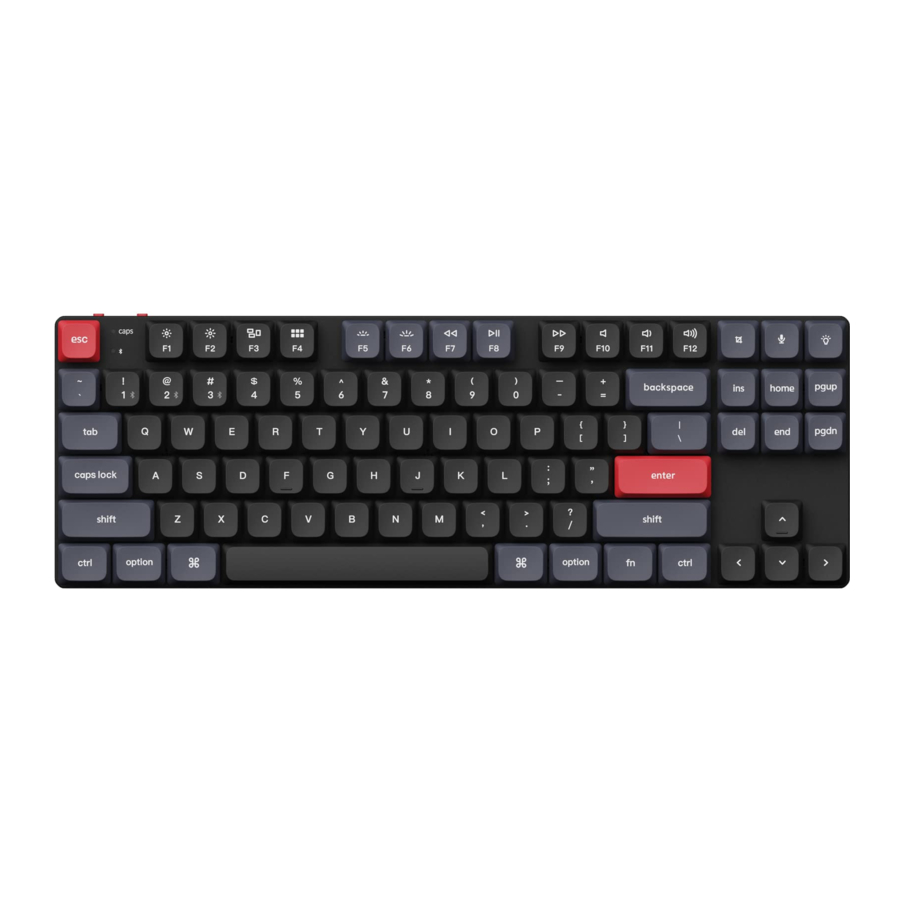 Keychron K1 Pro - Bluetooth Mechanical Keyboard Manual