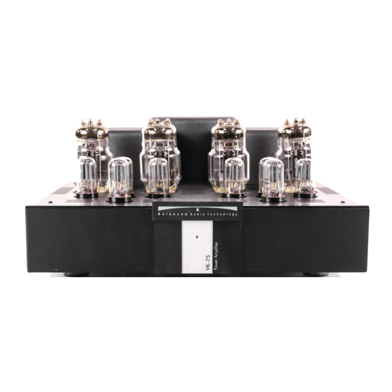 Balanced Audio Technology VK-75 Owner's Manual