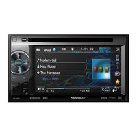 Pioneer AVH-P4450BT Owner's Manual