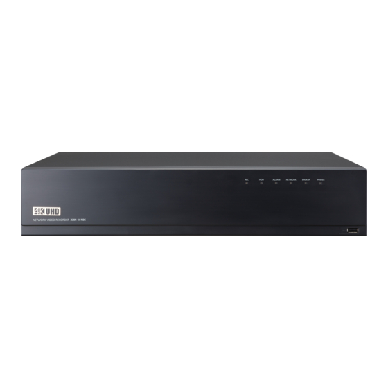Samsung XRN-1610S User Manual
