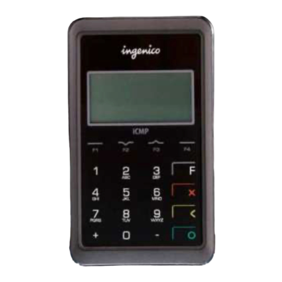 Ingenico icm122-01T2263A User Manual