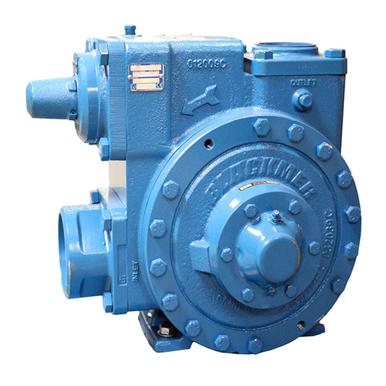 BLACKMER XL2B Sliding Vane Pump Manuals