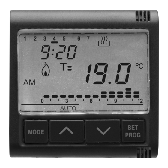Gewiss GW 20 827 Thermostat Fan-Coil Manuals
