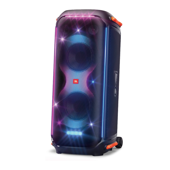 Harman JBL PARTYBOX 710 Quick Start Manual