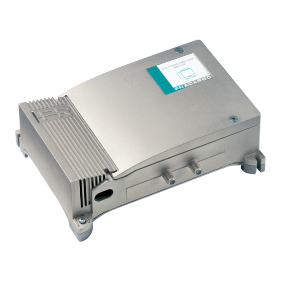 Fracarro AMP9762B Operating Instructions Manual