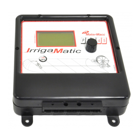 Matermacc IRRIGAMATIC PRO45 Use And Maintenance Handbook