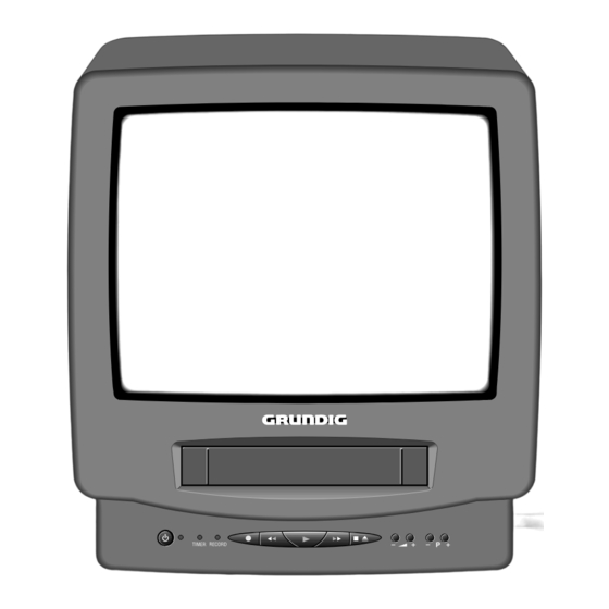 Grundig TVR 3701 SV/FR Service Manual