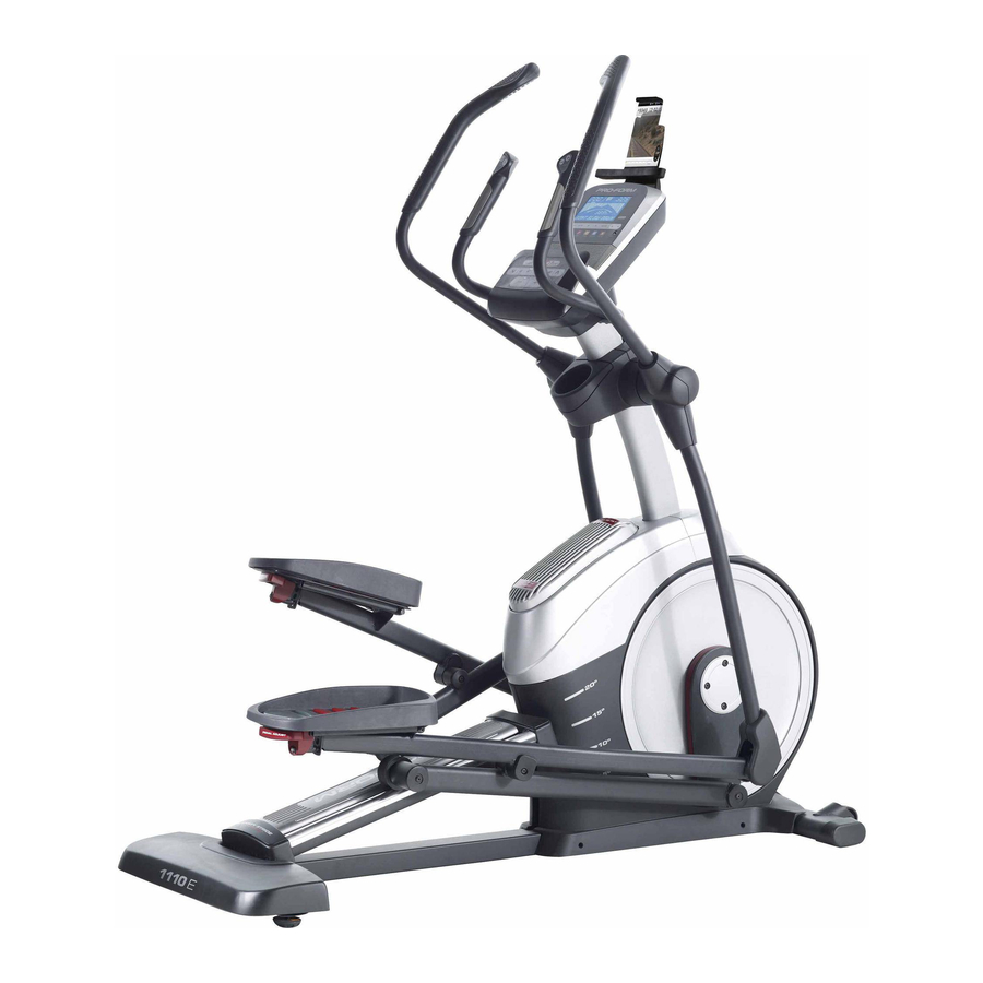 Proform 2025 1110e elliptical