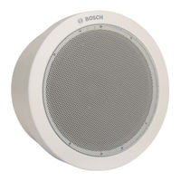 Bosch LB1-UM06E-1 Installation Note