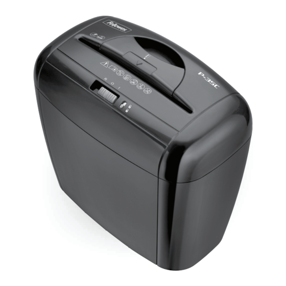 Fellowes Powershred P-35C User Manual