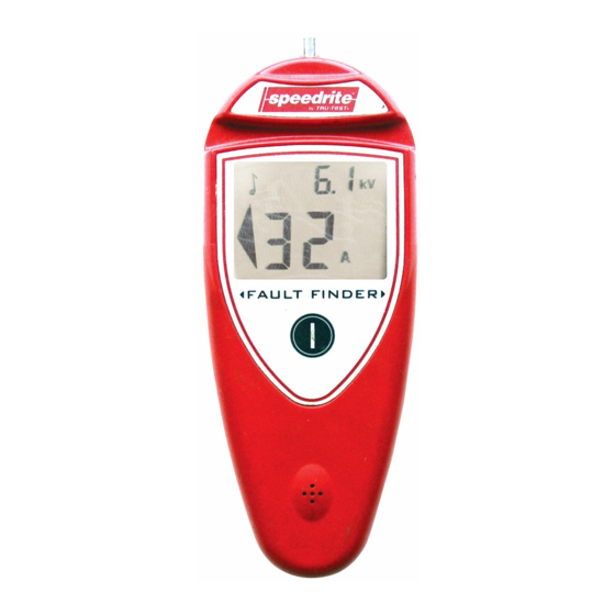 Speedrite Fault Finder Handset User Manual