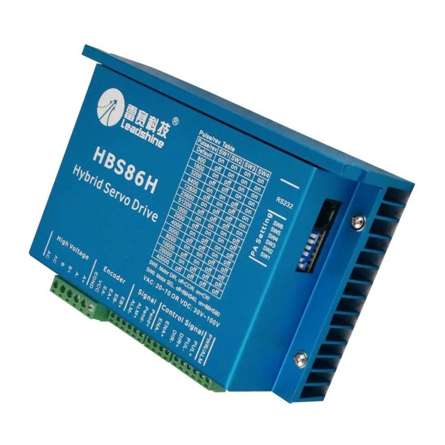 Leadshine HBS86H Manual