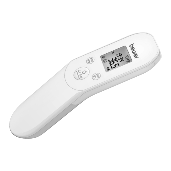 Beurer FT 85 Instructions For Use Manual